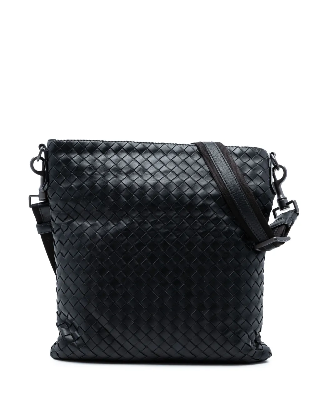 Bottega Veneta Pre-Owned 2012-2026 Nappa Intrecciato VN crossbody bag - Nero