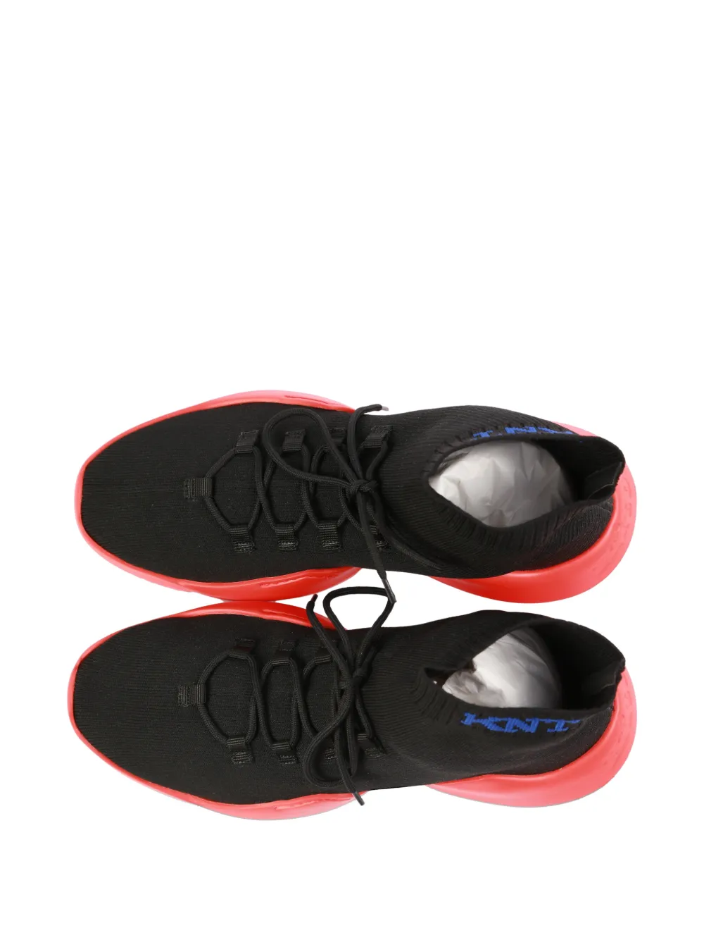 Kiton KNT high-top sneakers Zwart