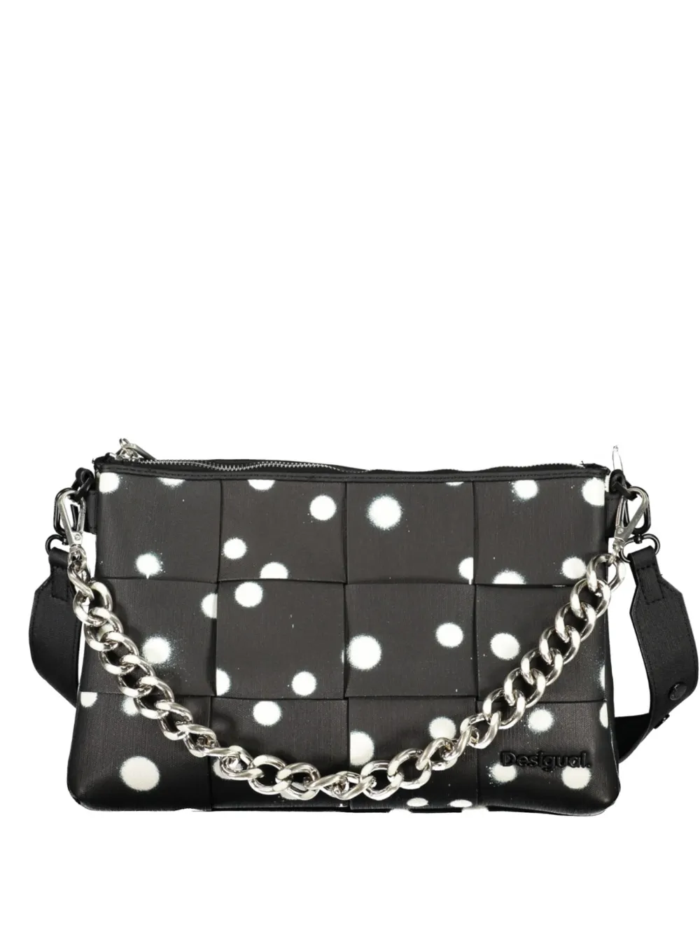 Desigual Clutch a pois - Nero