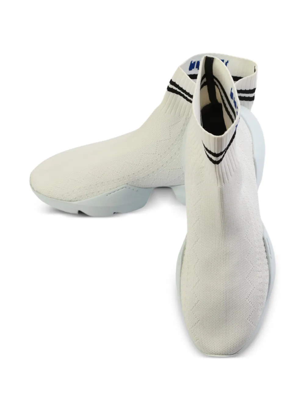 Kiton KNT high-top sneakers Wit