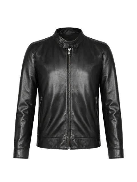 Dolce & Gabbana ジップアップ レザージャケット