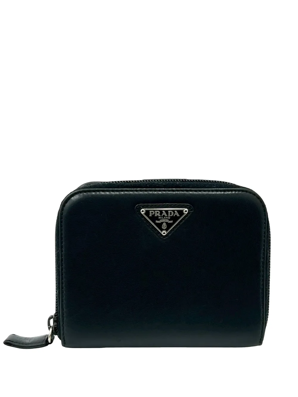 Prada Pre-Owned 2000-2013 Leather Bifold Wallet small wallets - Schwarz