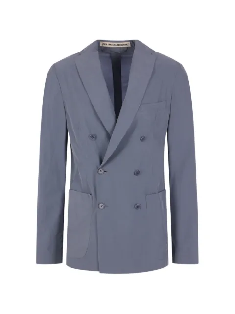 Meta Campania Collective double-breasted silk blazer