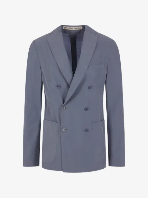 Meta Campania Collective double-breasted silk blazer