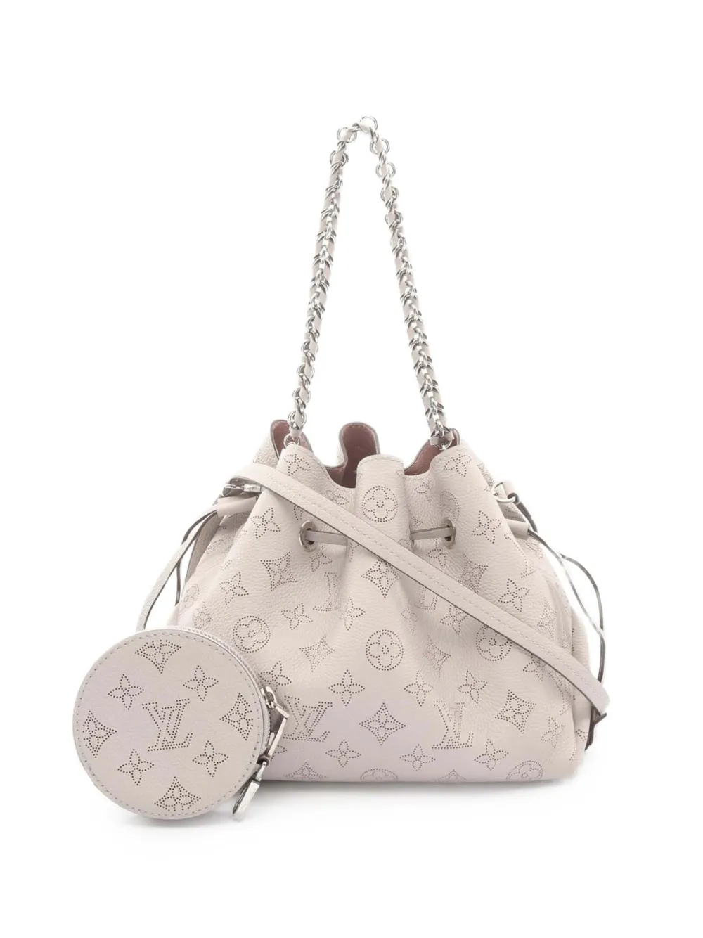 Louis Vuitton Pre-Owned 2020 Monogram Mahina Bella bucket bag - Rosa