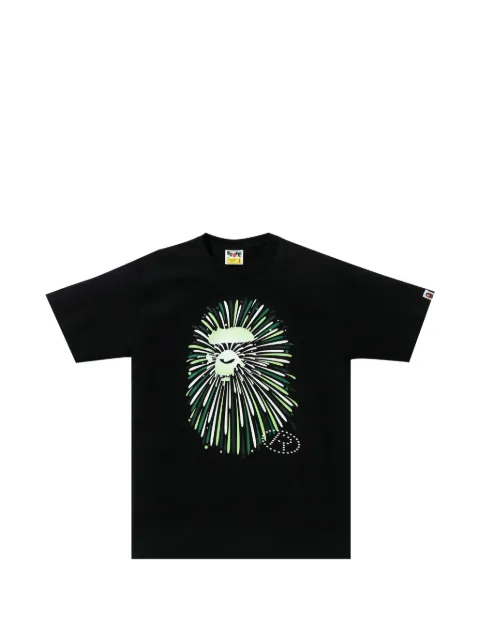 A BATHING APE® raphiic-print T-shirt