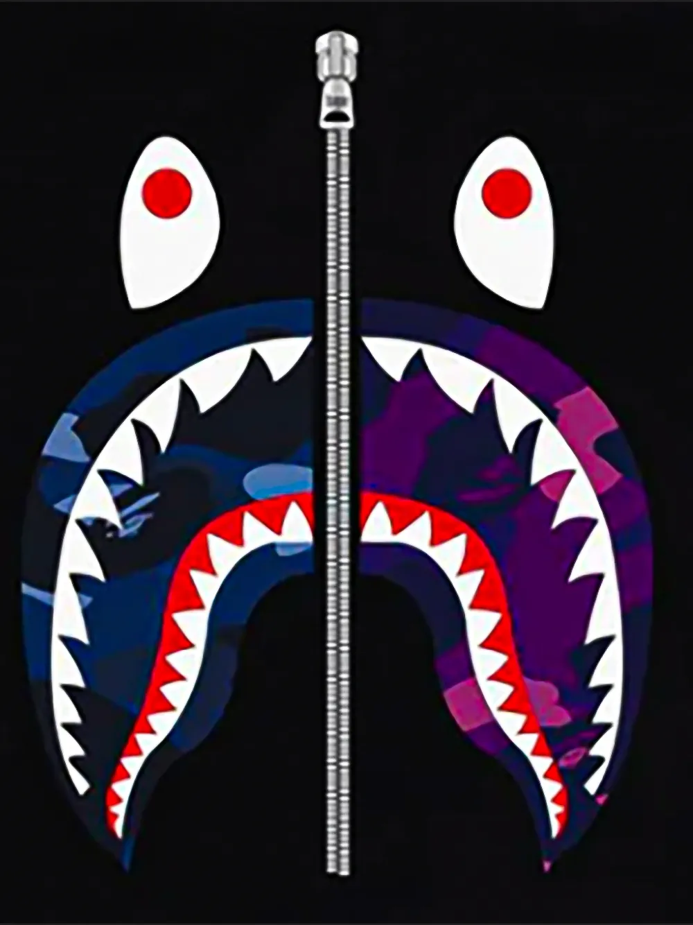 A BATHING APE T-shirt Zwart