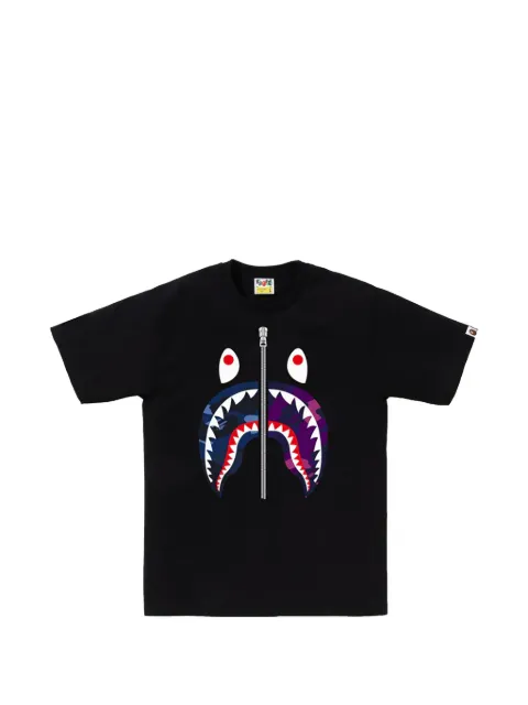 A BATHING APE® Color Camo Shark T-shirt