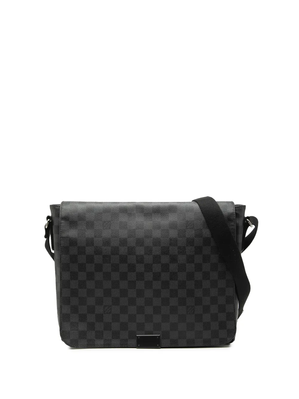 Louis Vuitton Pre-Owned 2015 Damier Graphite District MM crossbody bag - Schwarz