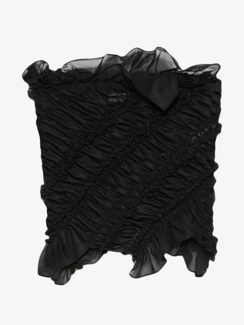 Magda Butrym ruffled ruched top