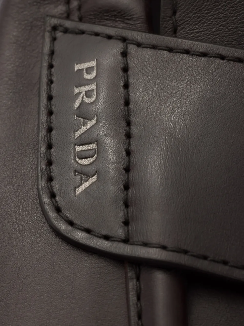 Prada Speedrock lederen loafers Bruin
