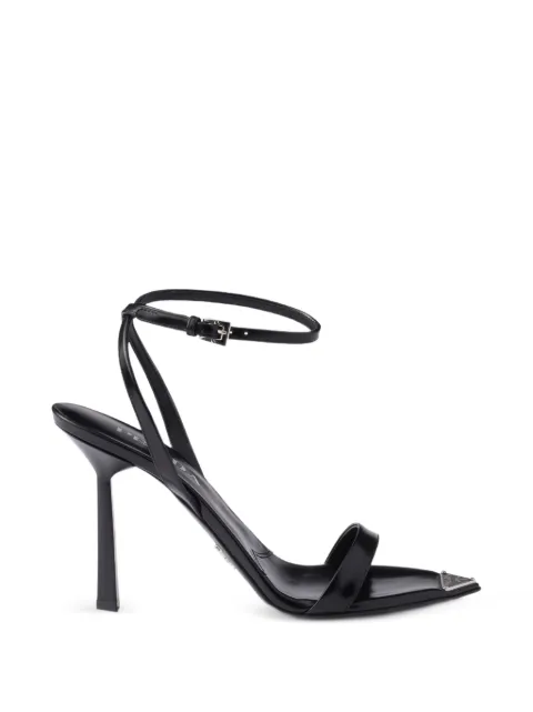 Prada sandalias con efecto cepillado