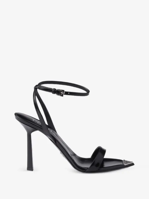 Prada brushed leather sandals