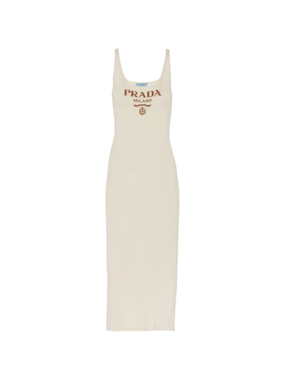 Prada silk dress - Toni neutri