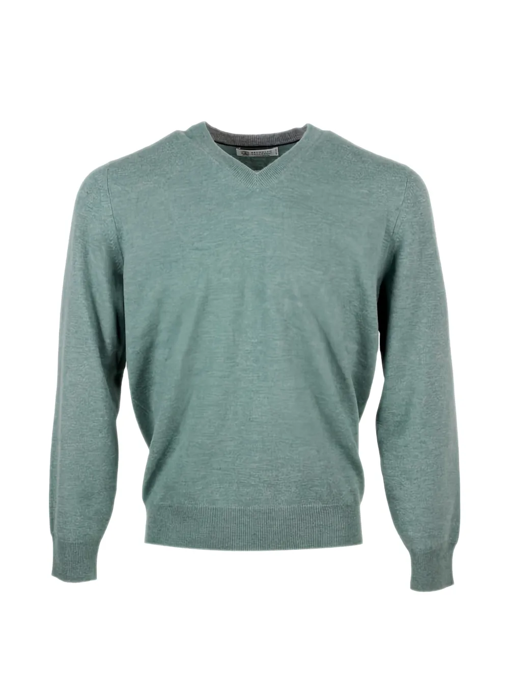 Brunello Cucinelli V-neck cashmere sweater - Grün