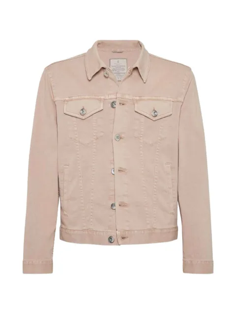 Brunello Cucinelli button-up denim jacket