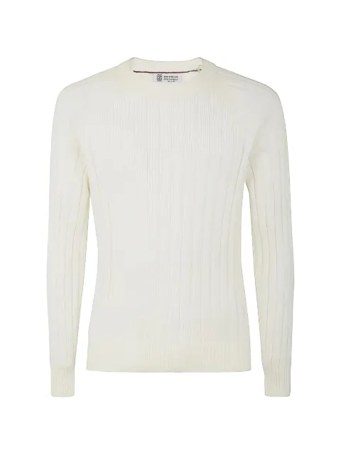 Brunello Cucinelli ribbed-knit sweater