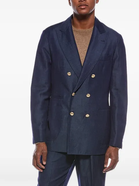 Brunello Cucinelli double-breasted suit