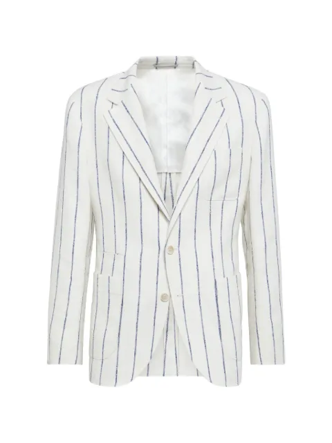 Brunello Cucinelli chalk-stripe blazer
