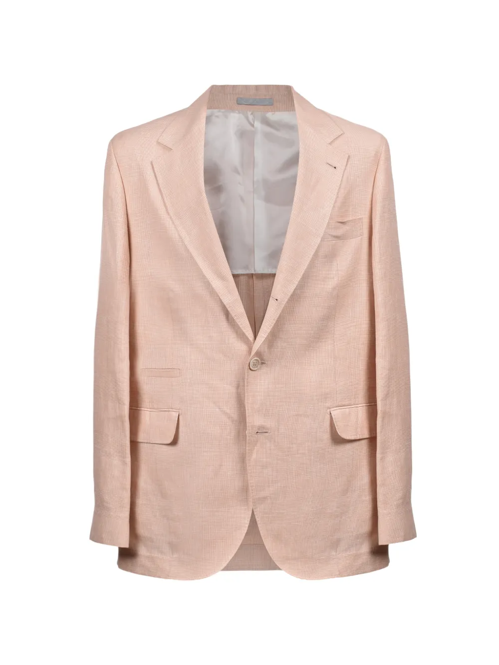 Brunello Cucinelli Prince of Wales check blazer - Rosa