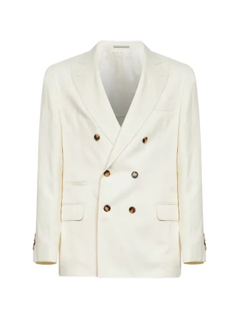 Brunello Cucinelli long-sleeves double-breasted blazer