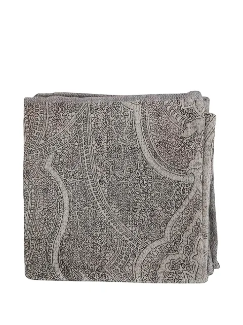 Brunello Cucinelli paisley-print silk square scarf