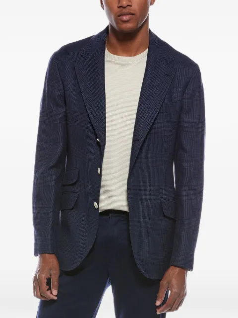 Brunello Cucinelli plaid blazer