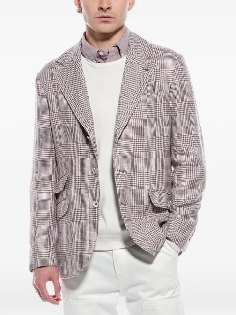 Brunello Cucinelli Glen plaid blazer