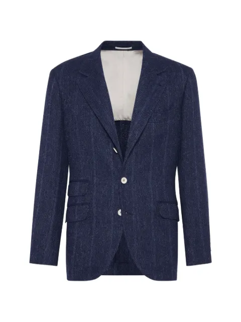 Brunello Cucinelli striped blazer