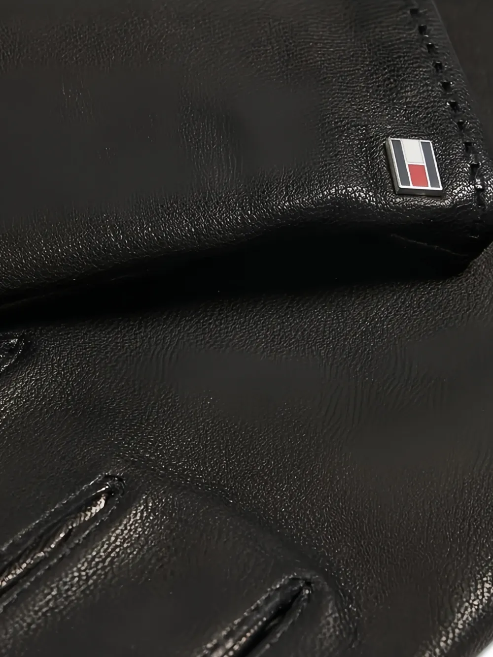 Tommy Hilfiger Handschoenen met logoplakkaat Zwart