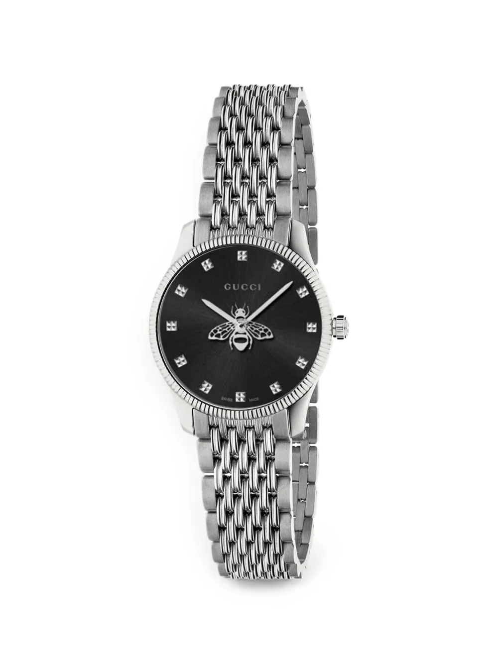 Gucci G-Timeless Bee 30mm watch - Schwarz