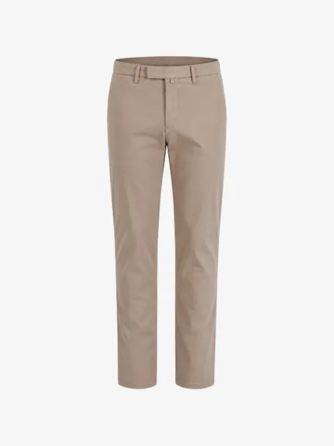 Briglia 1949 brushed cotton-blend trousers