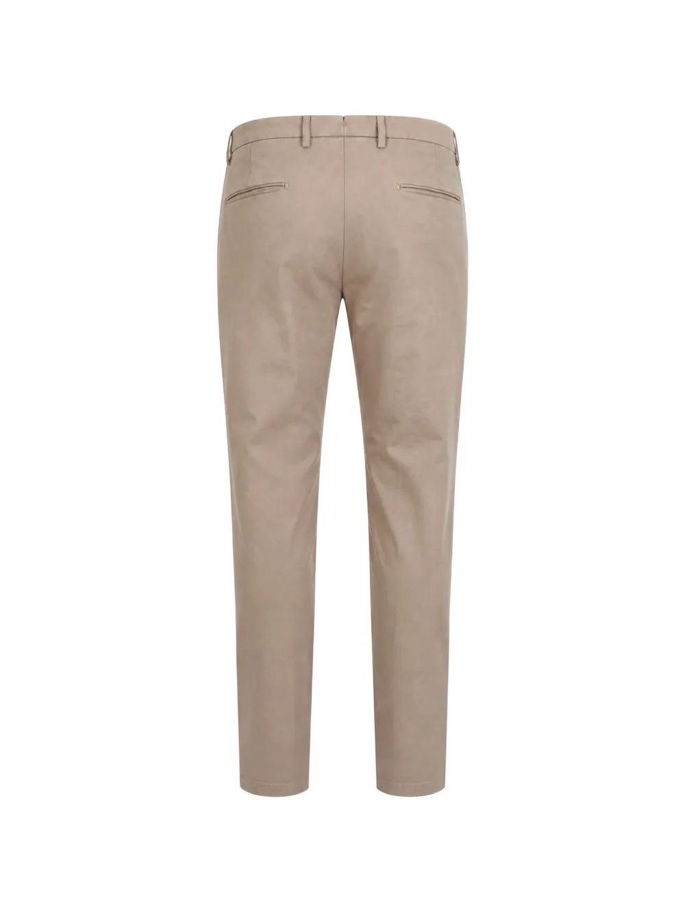 Briglia 1949 Geborstelde broek van katoenblend Beige