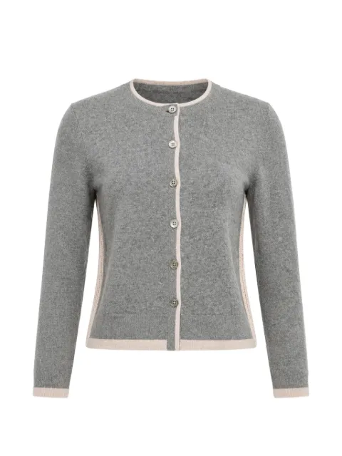 CUDDLEUP crew-neck cardigan