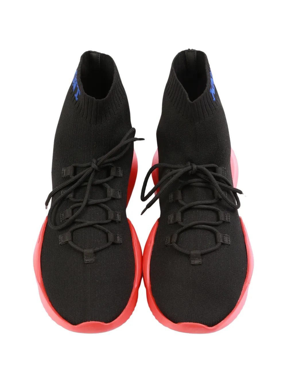 Kiton KNT lace-up sneakers - Schwarz