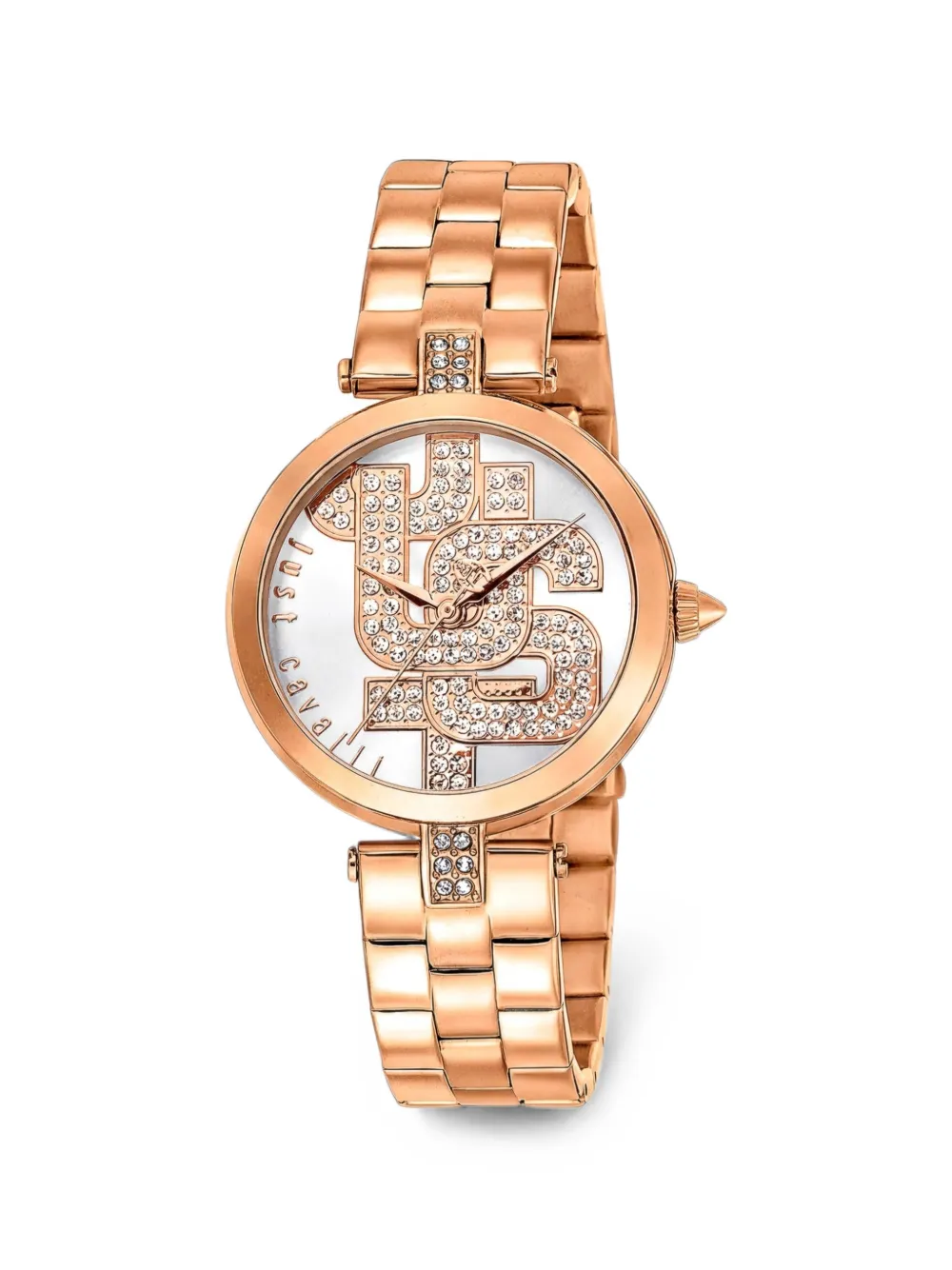 Just Cavalli Orologio Maiuscola 32mm - Argento
