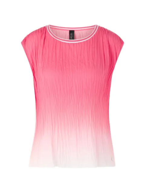 MARCCAIN plissé-effect ombré blouse