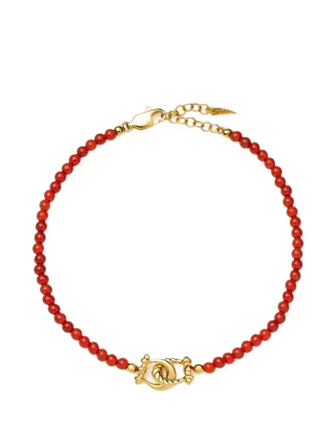 Missoma beaded knotted-link bracelet