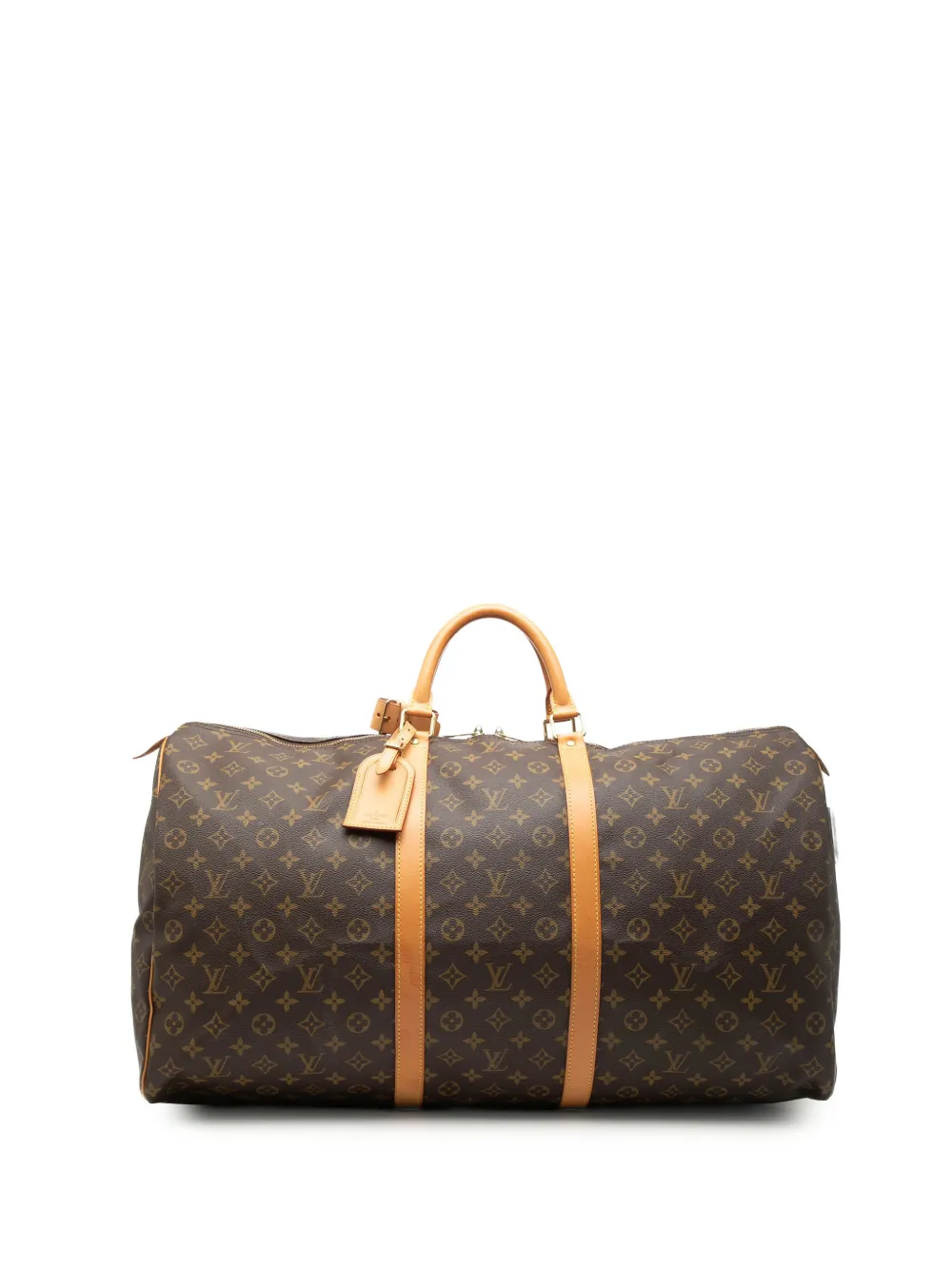 Louis Vuitton Pre-Owned 2000 Monogram Keepall 60 travel bag - Braun