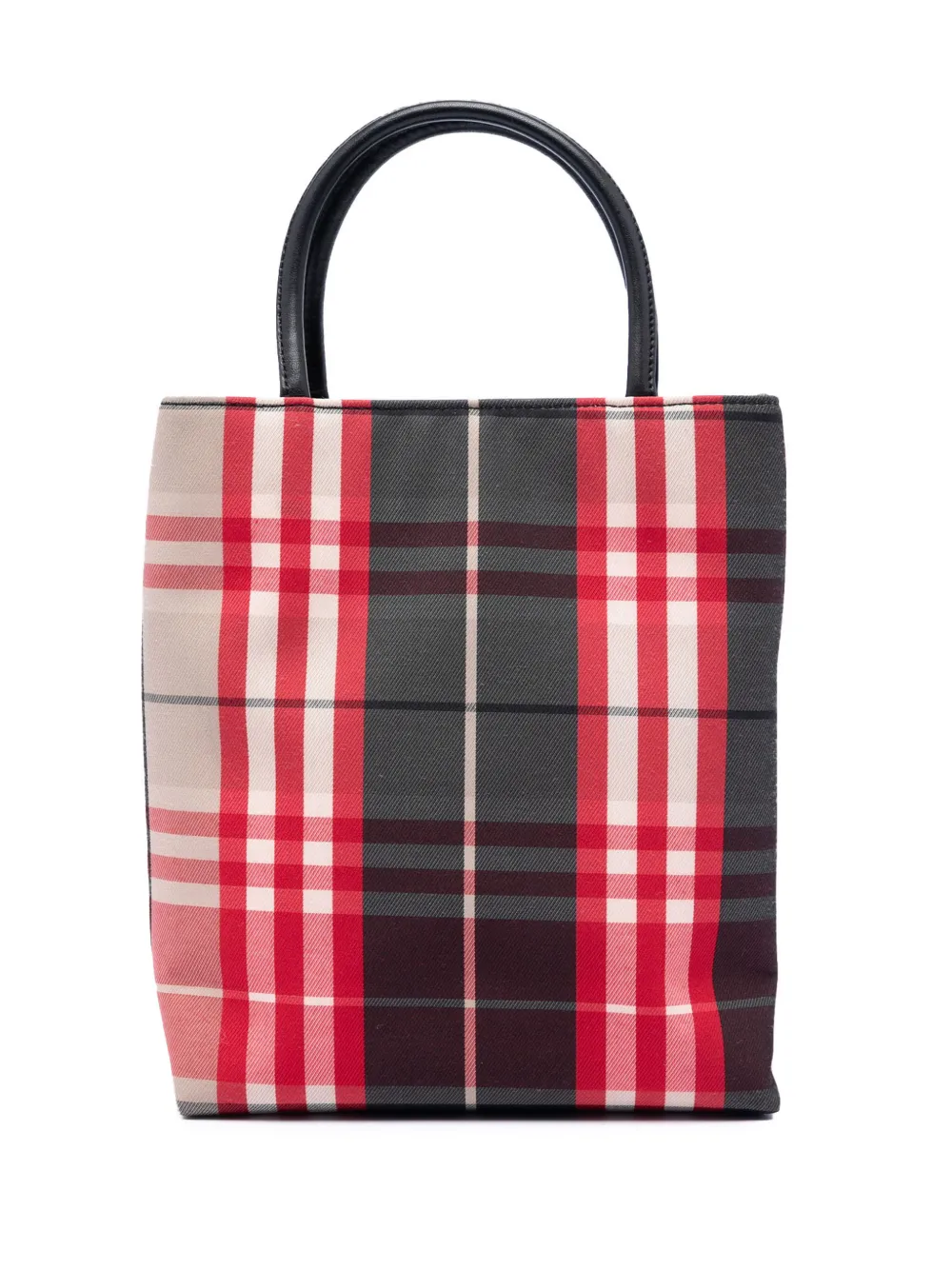 Burberry Pre-Owned 2000-2017 House Check Canvas tote bag - Rot