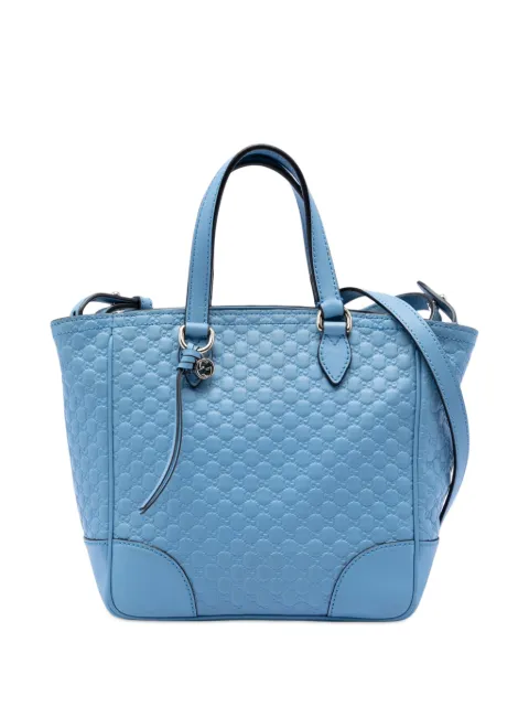 Gucci Pre-Owned 2016-2025 Small Microguccissima Bree satchel