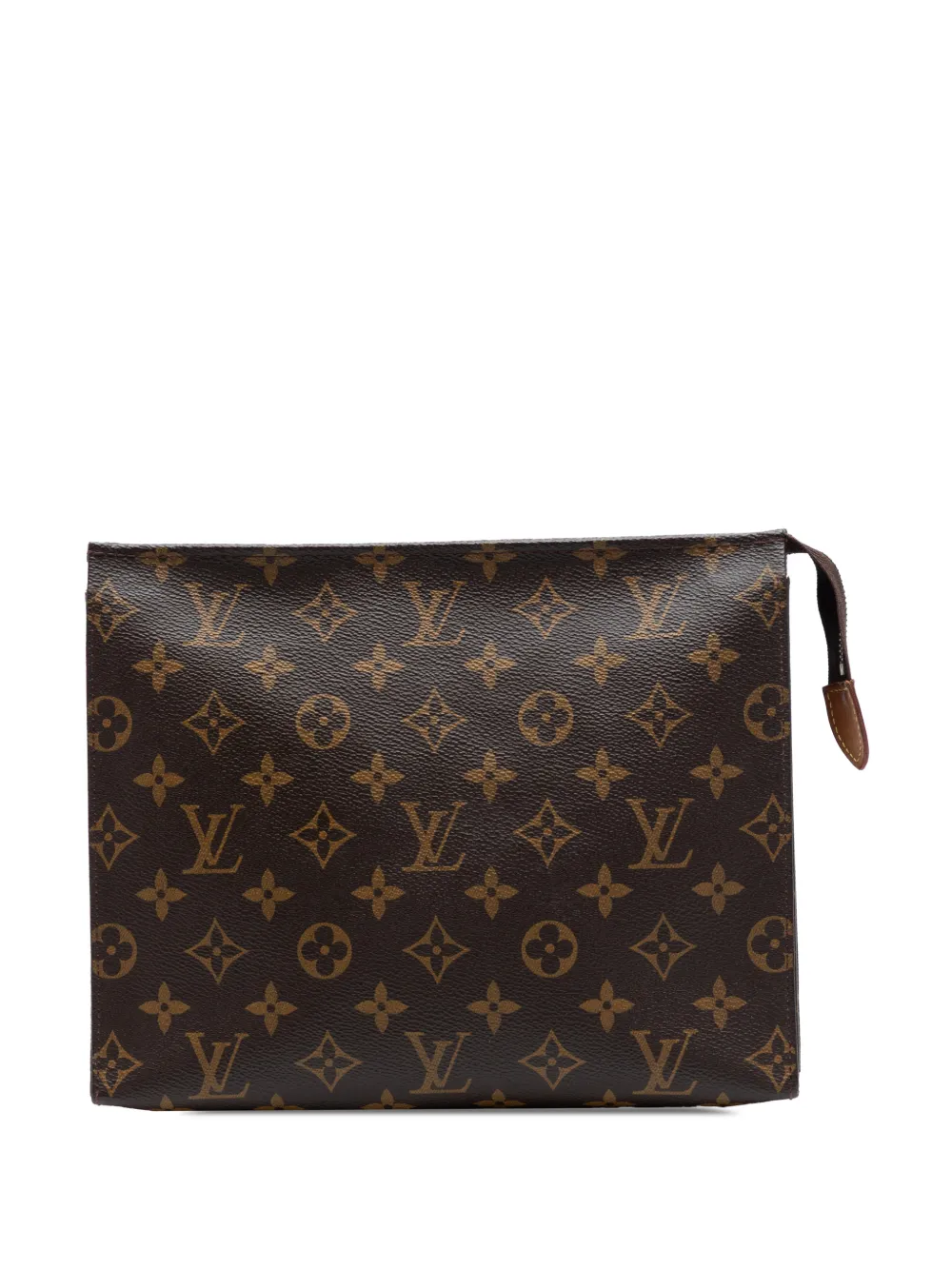 Louis Vuitton Pre-Owned 2018 Monogram Toiletry Pouch 26 clutch bag - Braun
