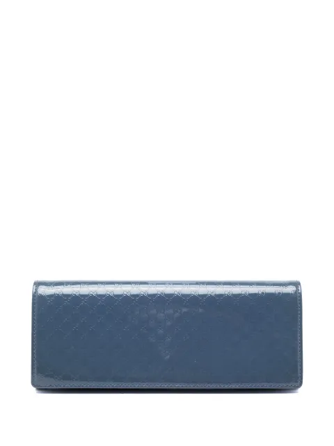 Gucci Pre-Owned 2016-2026 Microguccissima Patent Broadway clutch bag