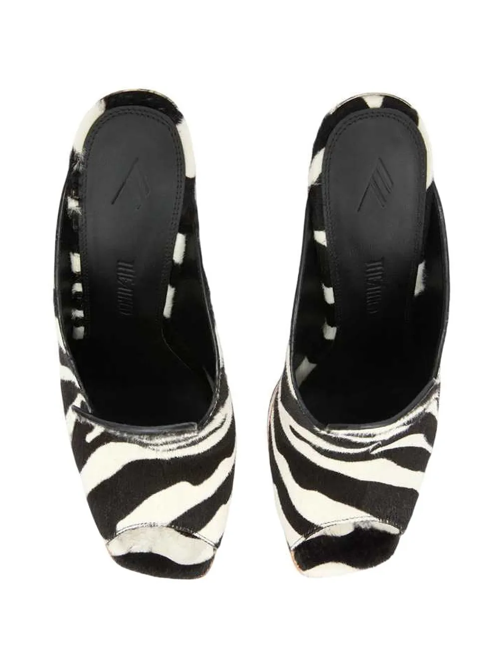 The Attico 140mm Irmelin heeled mules Wit