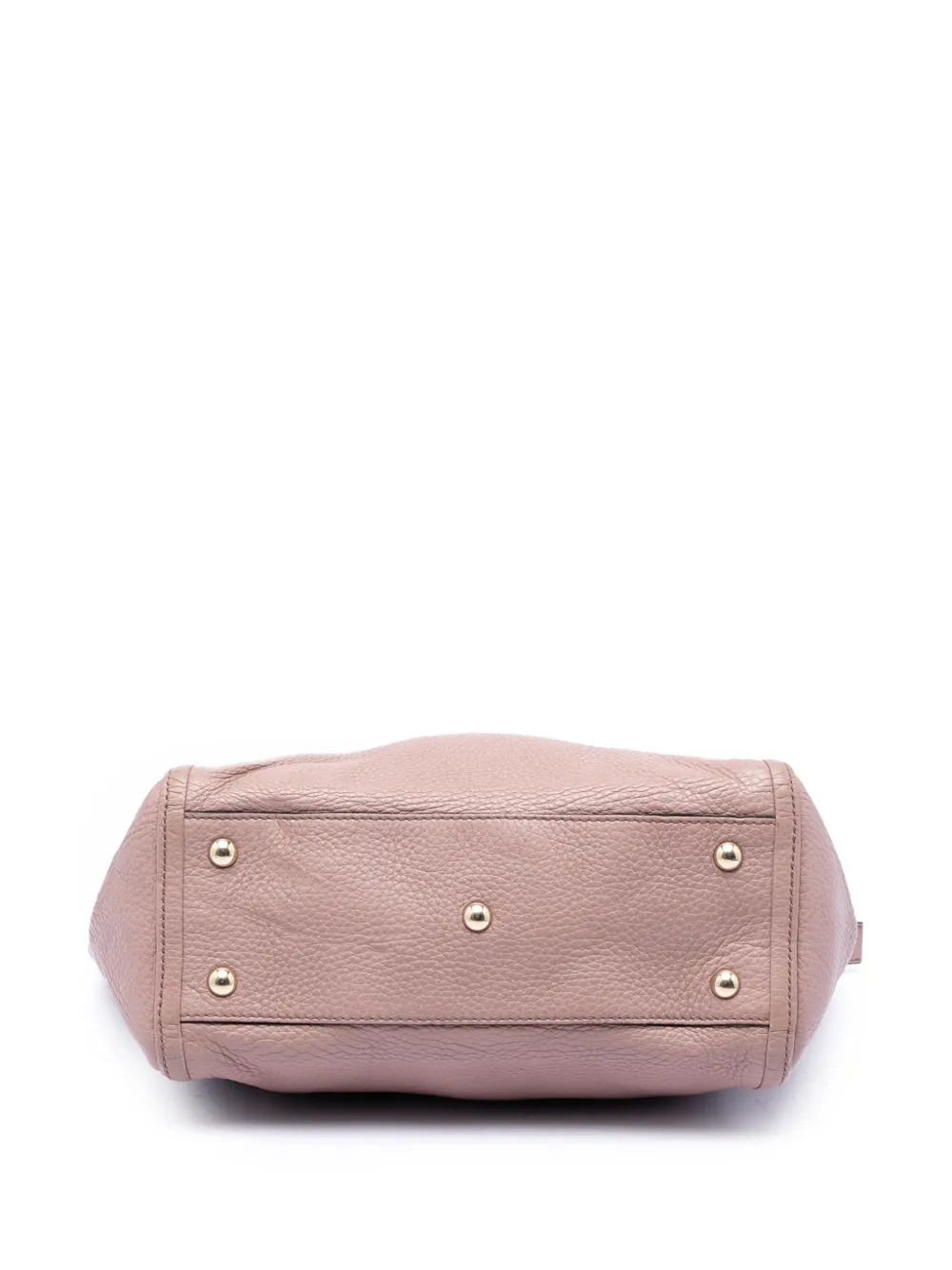 Gucci Pre-owned 2016-2026 Small Calfskin Soho Cellarius Satchel in Pink, view 4