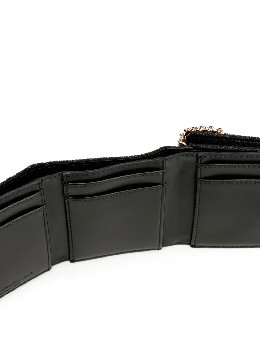 Stella McCartney Falabella portemonnee met ketting Zwart
