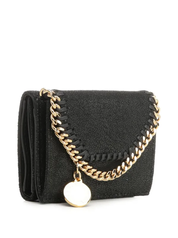 Stella McCartney ファラベラ 三つ折り財布 | ブラック | FARFETCH JP