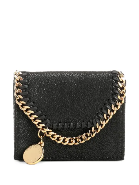 Stella McCartney Falabella chain-trim trifold wallet