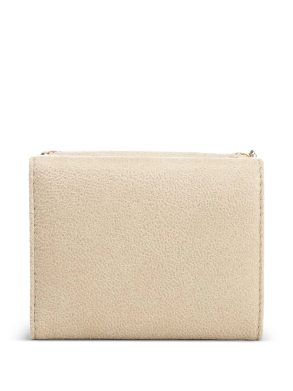 Stella McCartney Falabella portemonnee met ketting afwerking Beige