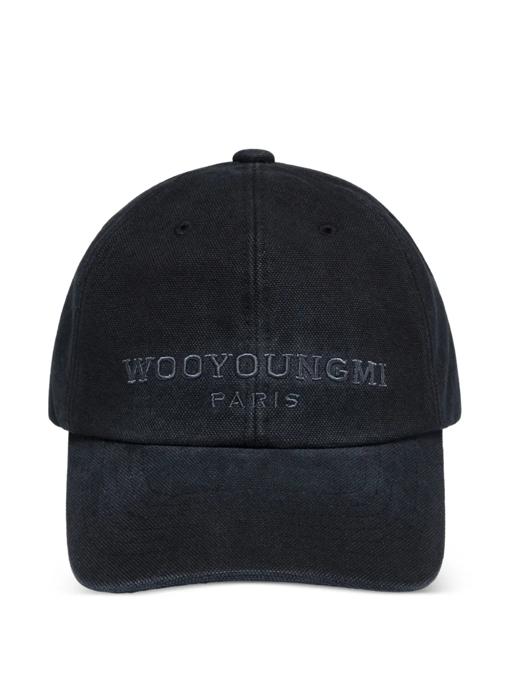 Wooyoungmi logo-embroidered cap - Blu